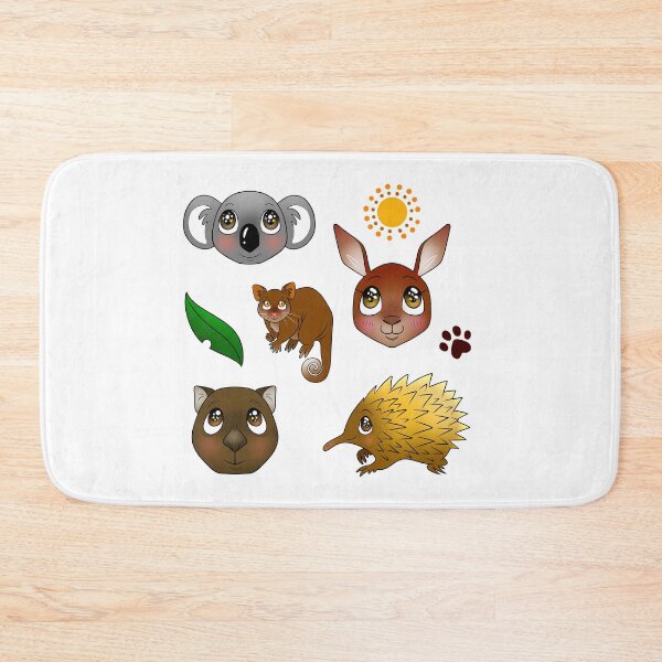 Item preview, Sparkly Eyed Australian Animals designed and sold by FizzyVee.