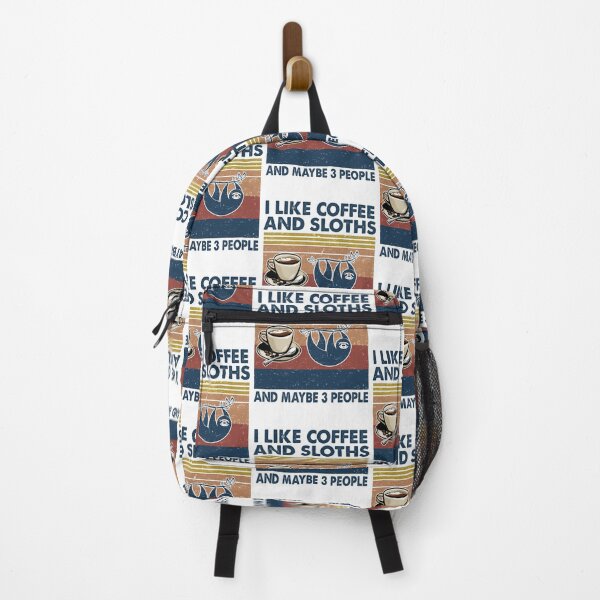 Item preview, I like coffee and Sloths and maybe 3 people designed and sold by luytkaka.