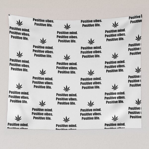 Item preview, Positive mind, positive vibes, positive life designed and sold by Nattouf.