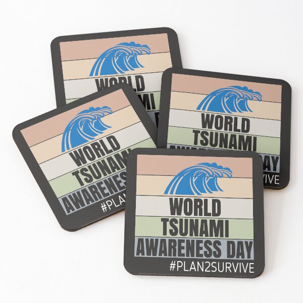Item preview, World Tsunami Awareness Day November 5th designed and sold by JooArtPrints  ★★★★★.
