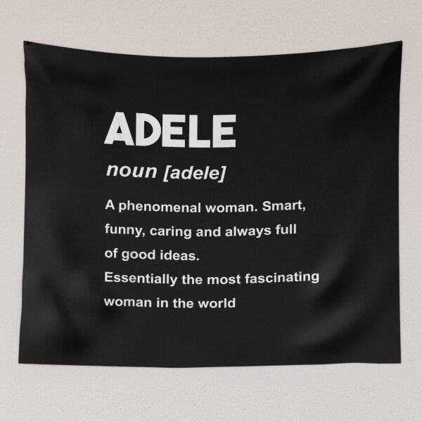 Item preview, Adele Name designed and sold by MikkiVEvans.