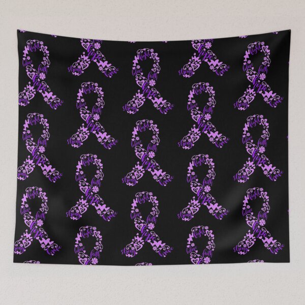 Item preview, ALZHEIMER'S Awareness Wreath Sign designed and sold by luytkaka.