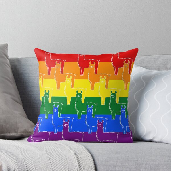 Aperçu de l'œuvre Lama arc-en-ciel créée et vendue par LulusaurusRex.