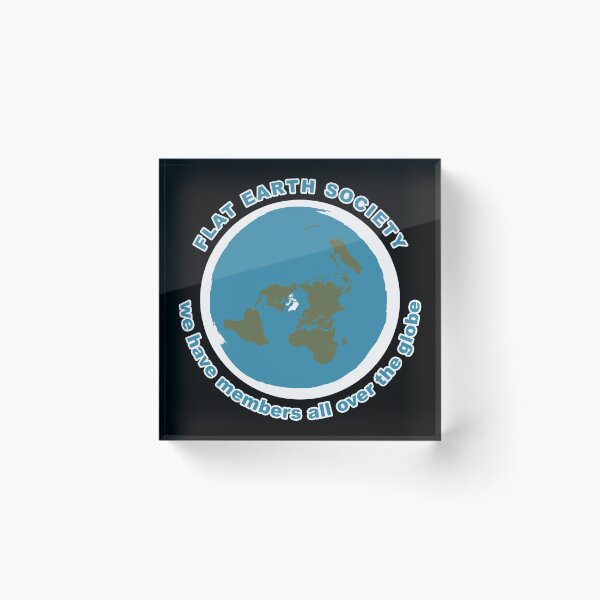 Item preview, Flat Earth Society designed and sold by Texterns.