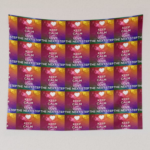 Item preview, Keep Calm And Love Next Step designed and sold by Kiddydesign.