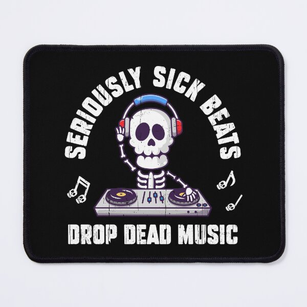 Item preview, Skeleton DJ: Seriously Sick Beats  designed and sold by Happy Puppy Print On Demand.