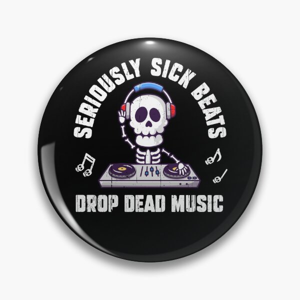 Item preview, Skeleton DJ: Seriously Sick Beats  designed and sold by Happy Puppy Print On Demand.
