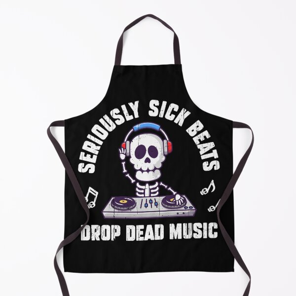 Item preview, Skeleton DJ: Seriously Sick Beats designed and sold by Happy Puppy Print On Demand.