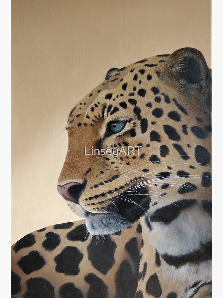 Painting a Realistic Leopard in Watercolor 