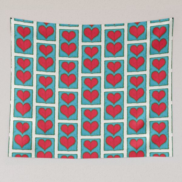 Item preview, Hearts designed and sold by Keith Mills.