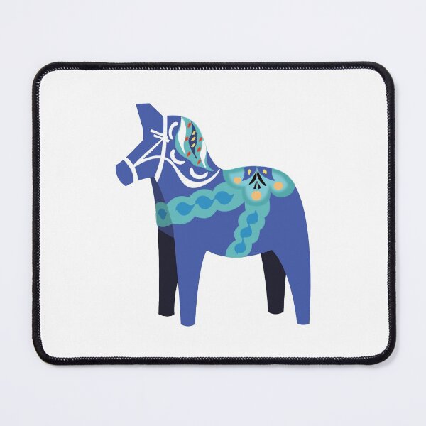 Item preview, Blue Dala Horse designed and sold by Cintia Tamanaha.