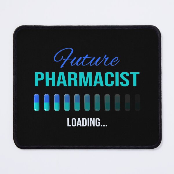 Item preview, Blue and Turquoise Future Pharmacist Loading designed and sold by GraffiTimi.