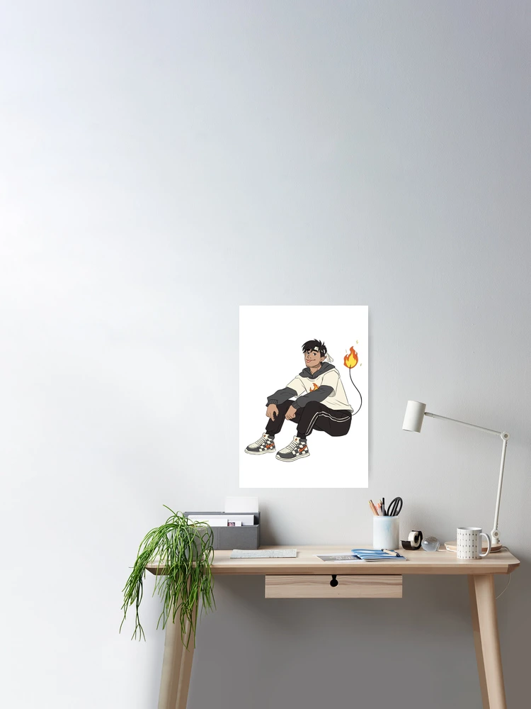 Sapnap In His Office, an art print by Lewis Ranger - INPRNT