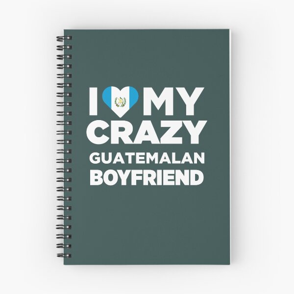 Item preview, Camiseta I Love My Crazy Guatemalan Boyfriend Guatemala designed and sold by AlwaysAwesome.