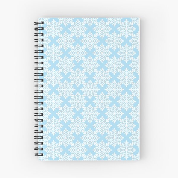 Item preview, Blanco, copos de nieve, azul, fondo, sin costura, patrón designed and sold by Traida.