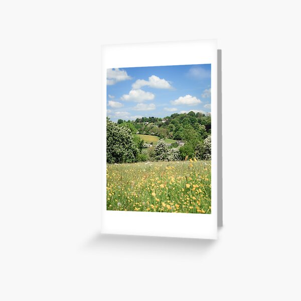Ancient Hay Meadow Greeting Card