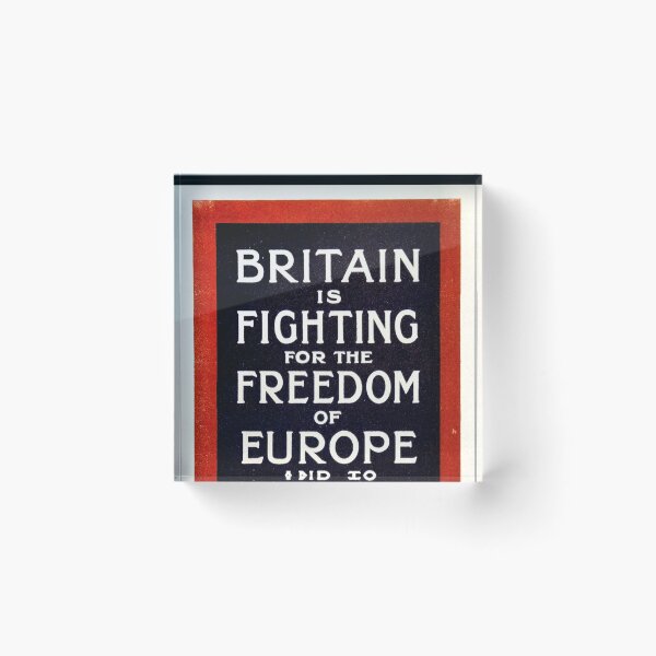 Item preview, Britain is Fighting for the Freedom of Europe designed and sold by Weston  Westmoreland.