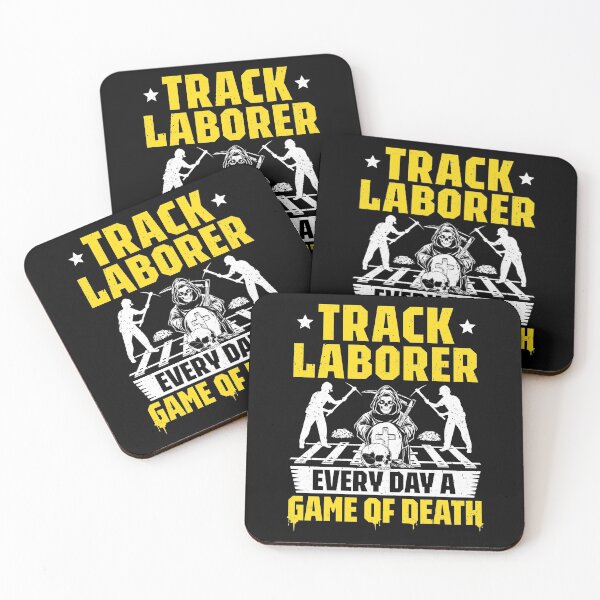 Item preview, Track Laborer Track Layer Railroad Construction designed and sold by Krautshirts.