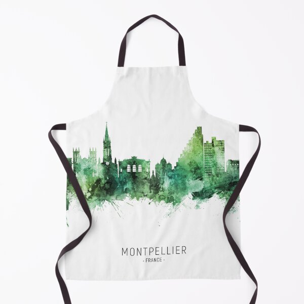 Item preview, Montpellier France Skyline designed and sold by ArtPrints.
