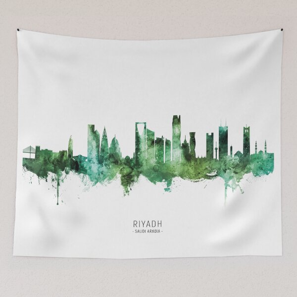 Item preview, Riyadh Saudi Arabia Skyline designed and sold by ArtPrints.