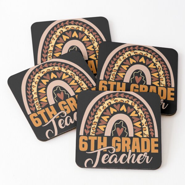 Item preview, 6th Grade Teacher Rainbow  designed and sold by Willipher578.