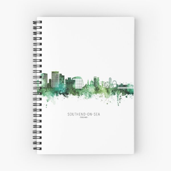 Item preview, Southend-on-Sea England Skyline designed and sold by ArtPrints.