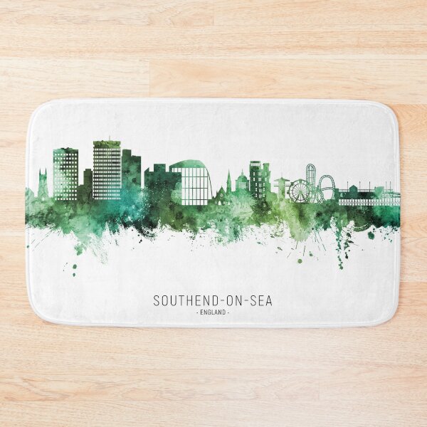Item preview, Southend-on-Sea England Skyline designed and sold by ArtPrints.