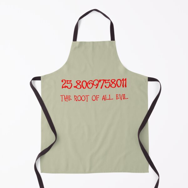 Item preview, 25.806975801 The Root Of All Evil Math Geek Fun designed and sold by taiche.