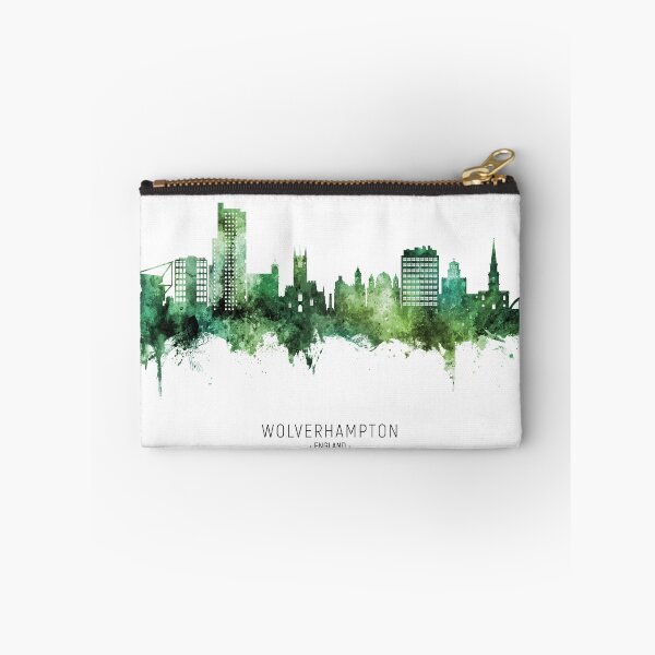 Item preview, Wolverhampton England Skyline designed and sold by ArtPrints.
