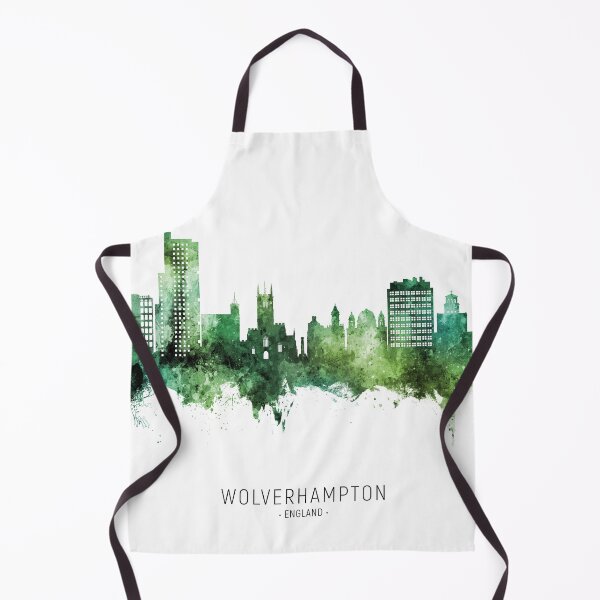 Item preview, Wolverhampton England Skyline designed and sold by ArtPrints.