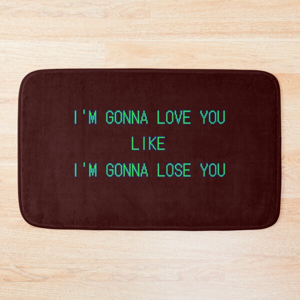 Item preview, I'm gonna love you like gonna lose you theme designed and sold by Breathingmusic.