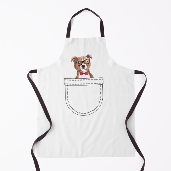 Item preview, Staffordshire Bull Terrier Dog in Pocket designed and sold by beastieboutique.