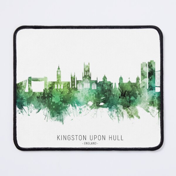 Item preview, Kingston upon Hull England Skyline designed and sold by ArtPrints.