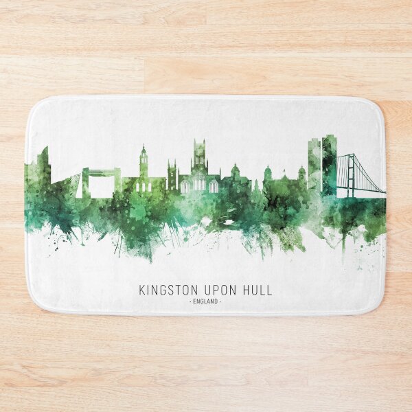 Item preview, Kingston upon Hull England Skyline designed and sold by ArtPrints.
