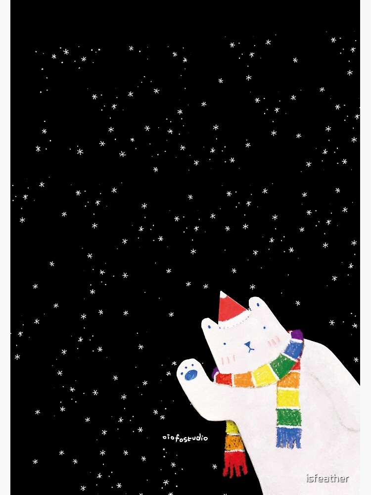 Christmas Polar Bear III by isfeather