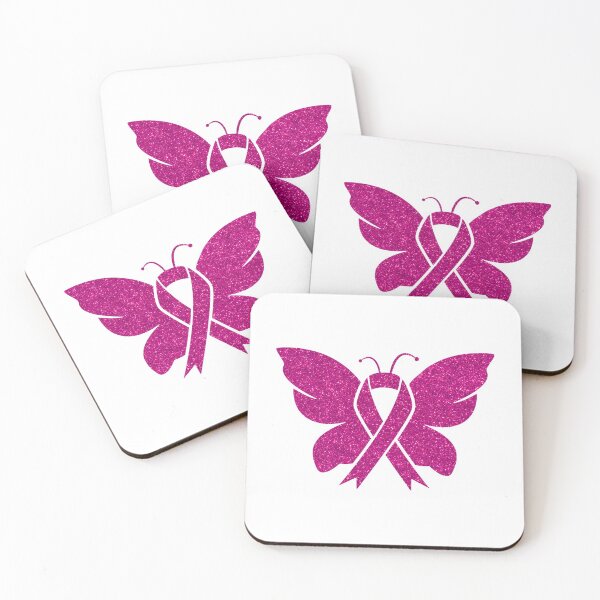Item preview, Butterfly glitter breast cancer designed and sold by tuyetnhung98.
