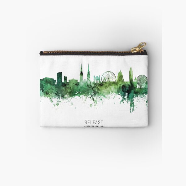 Item preview, Belfast Northern Ireland Skyline designed and sold by ArtPrints.
