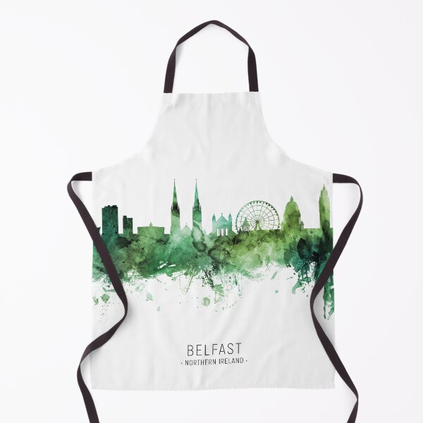 Item preview, Belfast Northern Ireland Skyline designed and sold by ArtPrints.