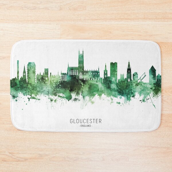 Item preview, Gloucester England Skyline designed and sold by ArtPrints.