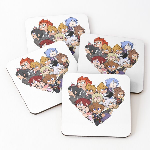 Item preview, Trio and friends heart  designed and sold by CyphersHunter.