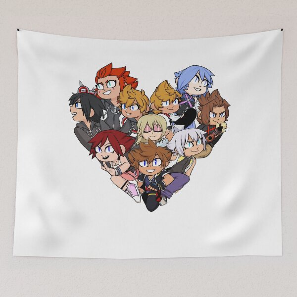 Item preview, Trio and friends heart  designed and sold by CyphersHunter.