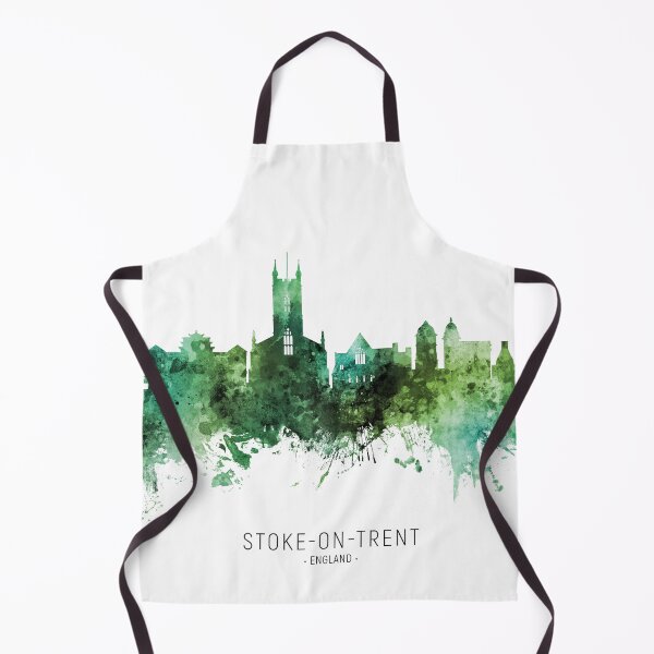 Item preview, Stoke-on-Trent England Skyline designed and sold by ArtPrints.
