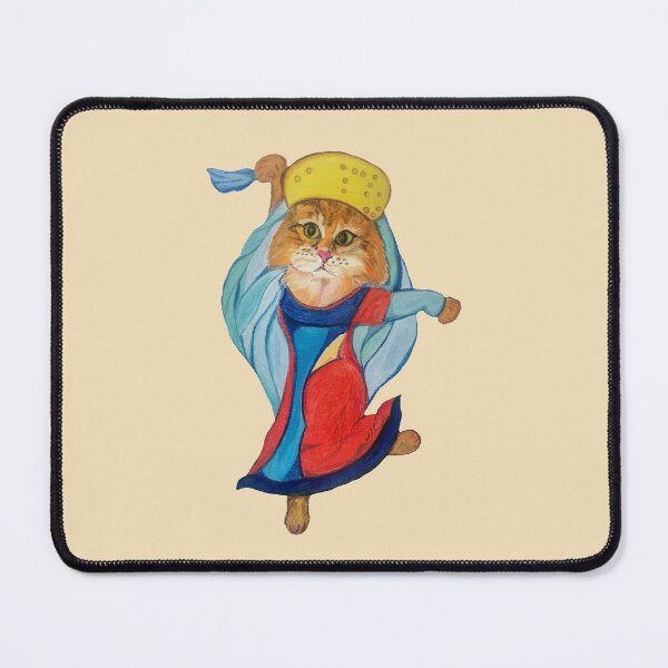 Item preview, Dancing Kitty in the Traditional Dress designed and sold by MariaSibireva.