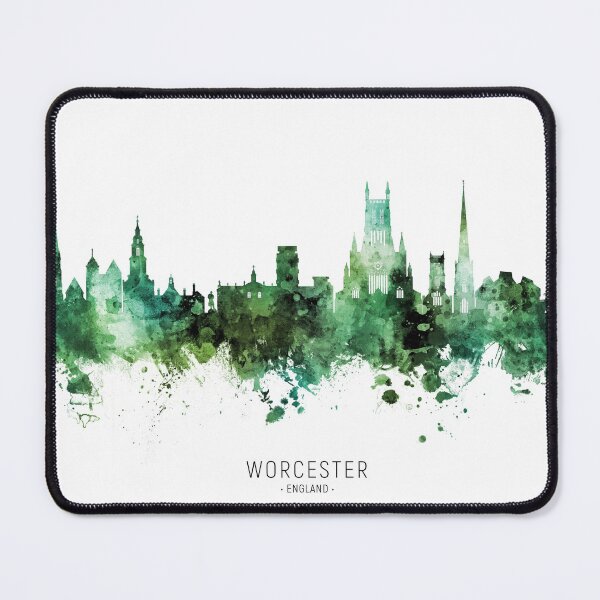 Item preview, Worcester England Skyline designed and sold by ArtPrints.