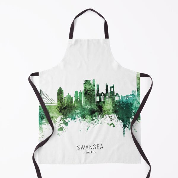 Item preview, Swansea Wales Skyline designed and sold by ArtPrints.