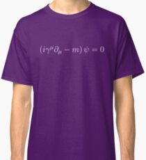 Dirac Gleichung - Weiß Classic T-Shirt