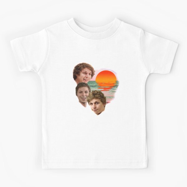 3 Cera Sunset Michael Cera Scotth Pilgrimv Wolf Moon Memeironic Net Art Funny Funny Gift Kids T-Shirt