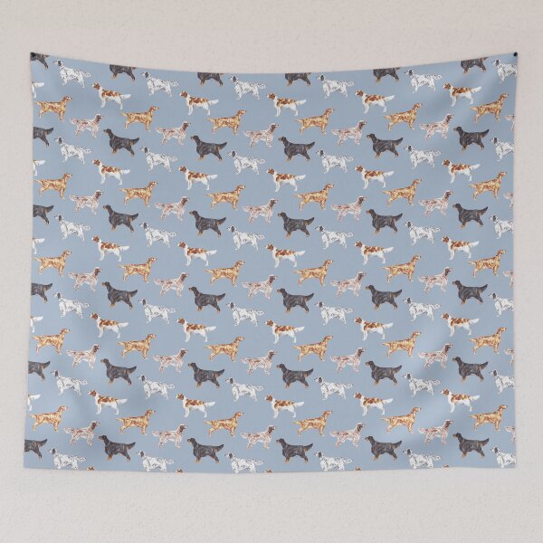 Item preview, Harder Setter Faster Stronger / Setter Gundog Pattern designed and sold by Amber Westwood.