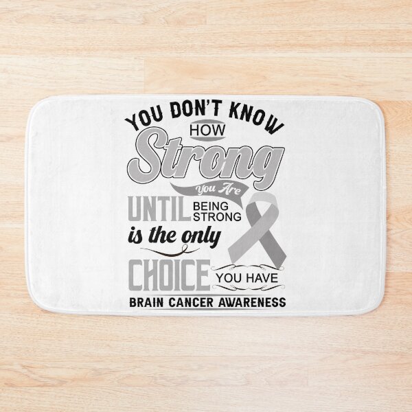 Item preview, STRONG BRAIN CANCER AWARENESS designed and sold by tuyetnhung98.