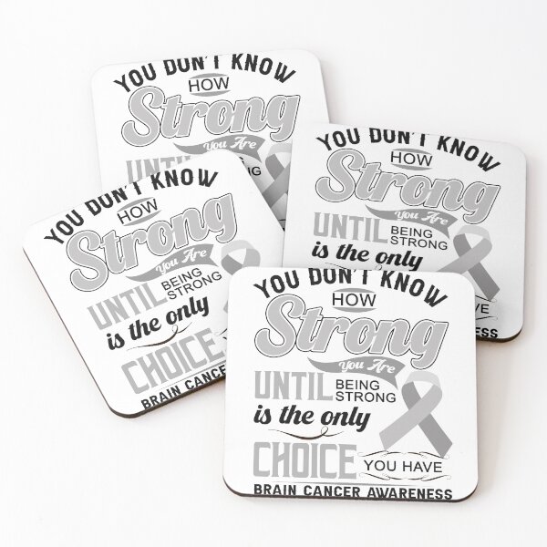 Item preview, STRONG BRAIN CANCER AWARENESS designed and sold by tuyetnhung98.